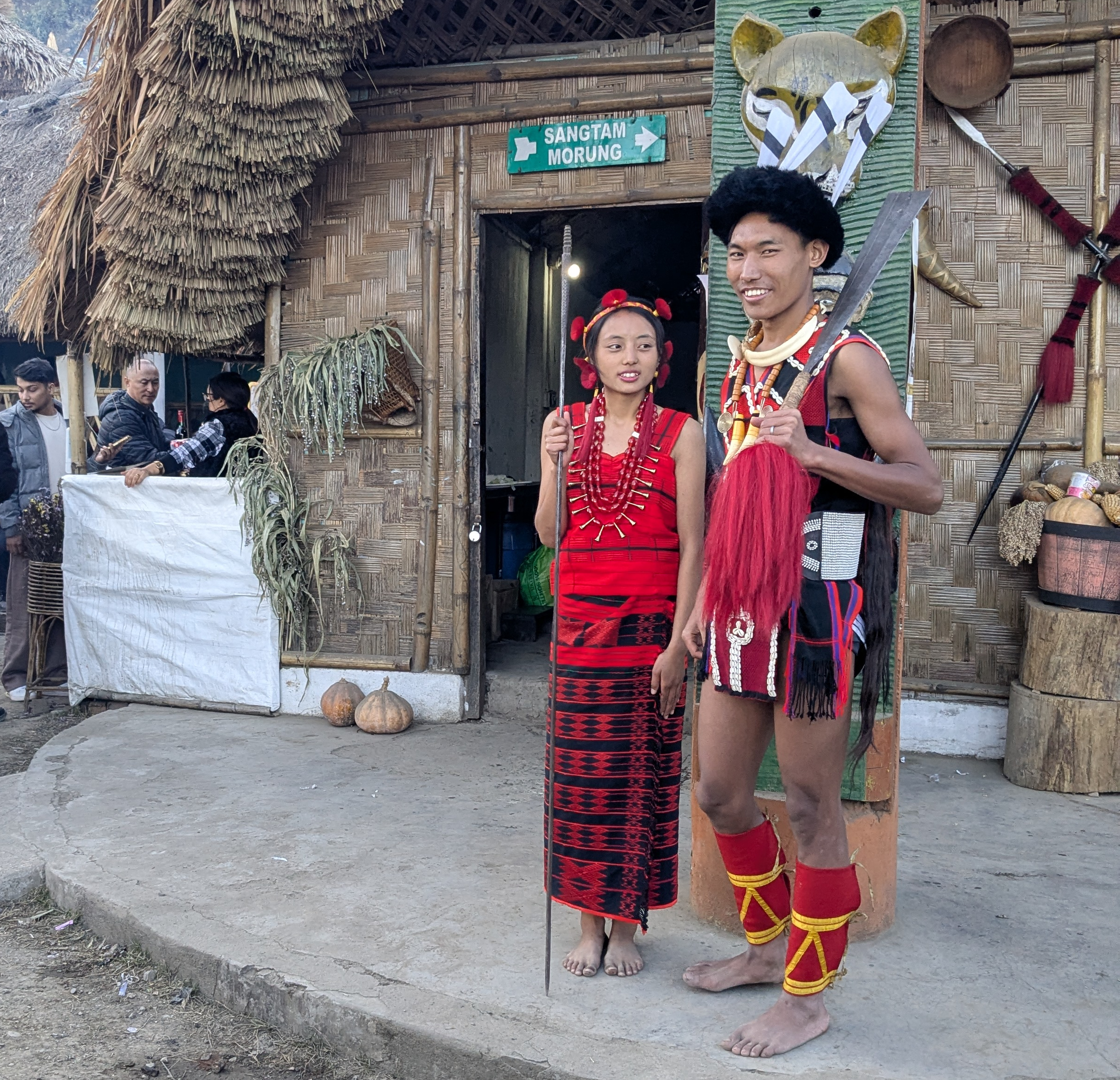 Tradiitonal Attire Hornbill Festival